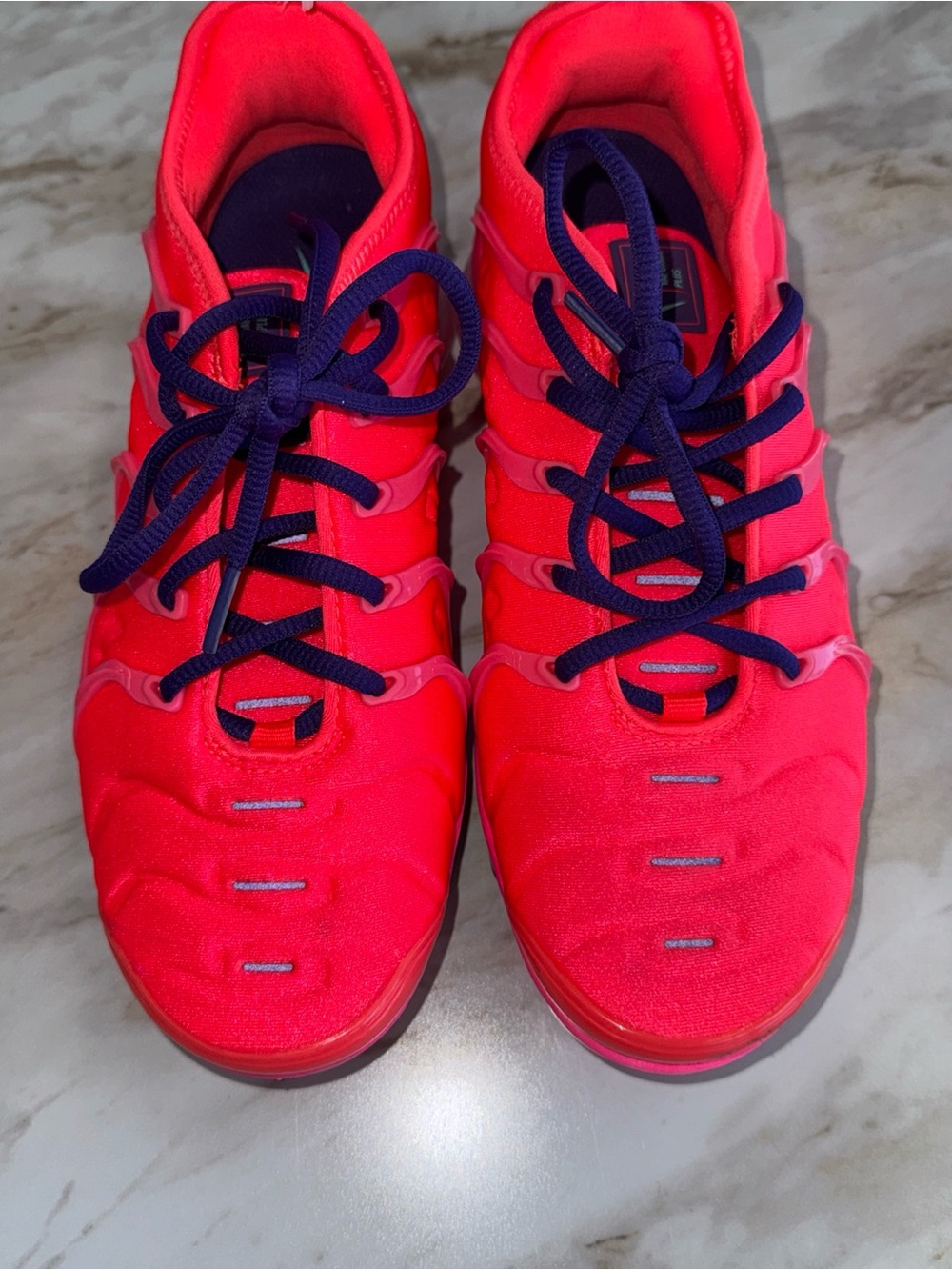 Nike Bright Coral-Red Athletic Shoes with Black Swoosh NEW W/o Box